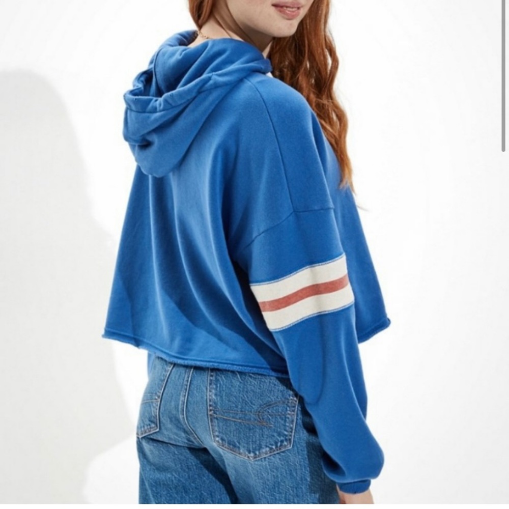 NWT Cropped Oversized Hoodie